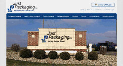 Desktop Screenshot of just-packaging.net