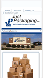 Mobile Screenshot of just-packaging.net